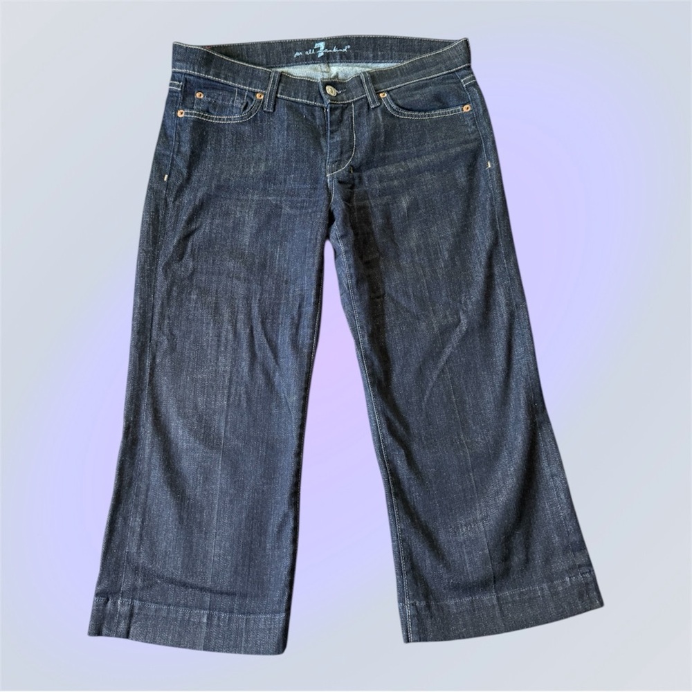 7 For All Mankind Cropped Dojo Jeans